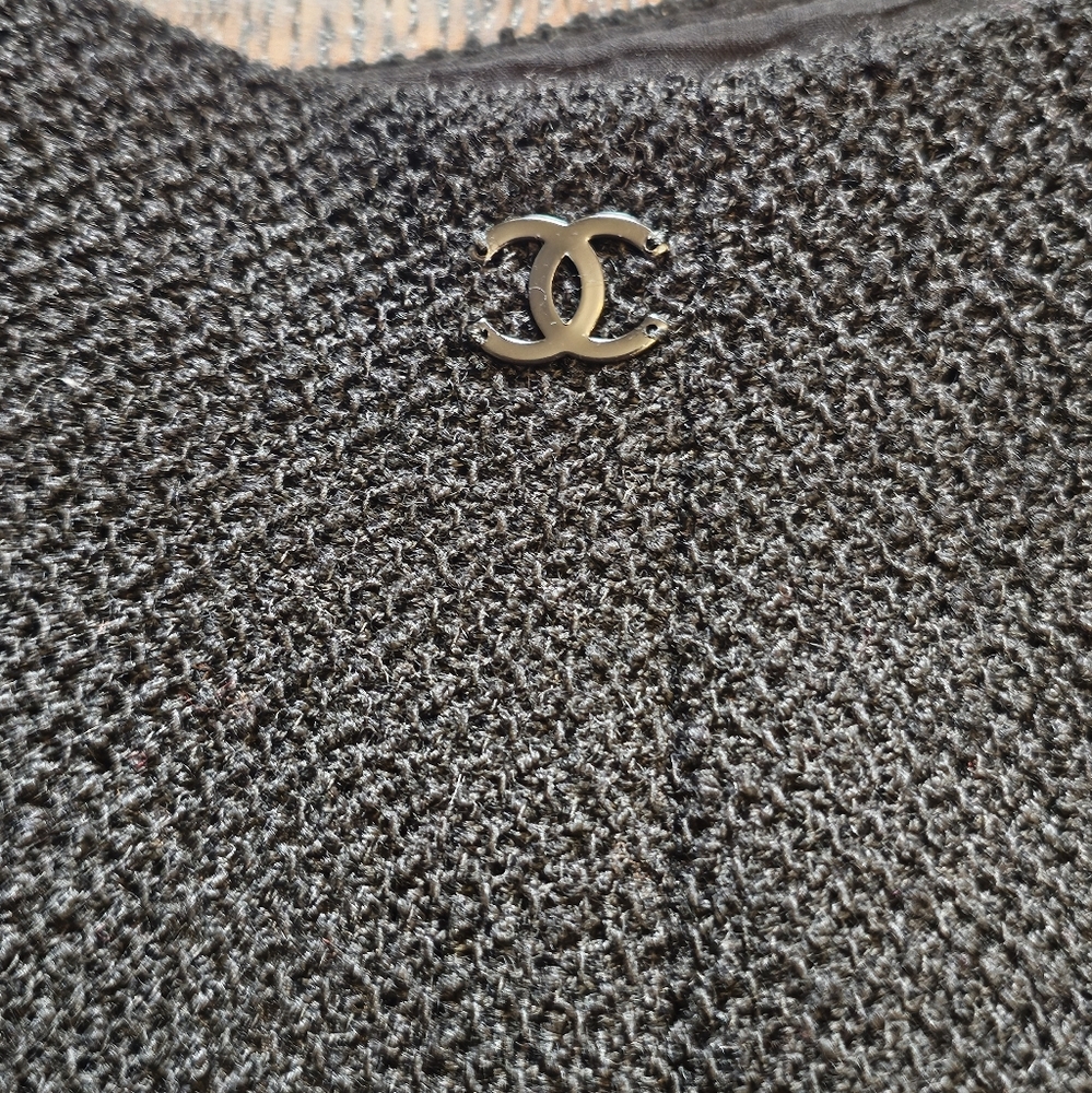 CHANEL Black Wool Maxi Skirt - Picture 6 of 16